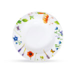 Butterfly porcelanski set za ručavanje - Dubok tanjir