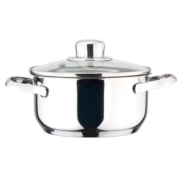 Posuda od inoxa sa poklopcem od 6L litara