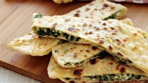 Gozleme sa sirom i spanacem