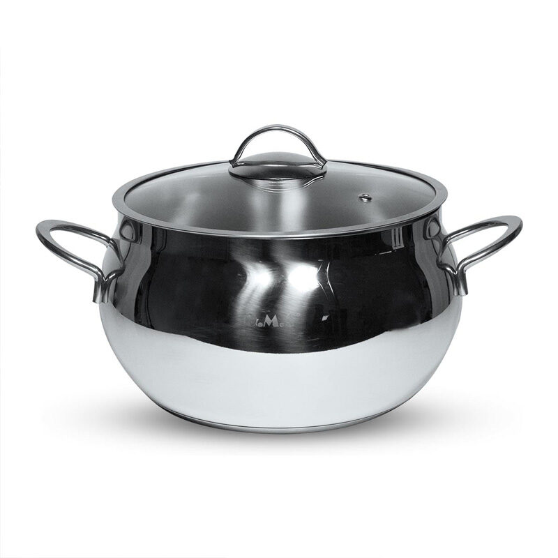 Posuda od INOX-a sa poklopcem 6,2 l - Pasha Inox 6,2 2031