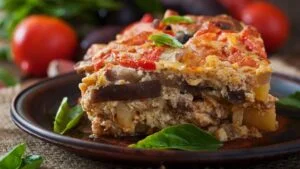 musaka sa pecenim paprikama