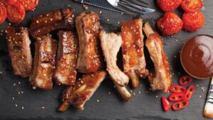 Recept - Pečena svinjska rebarca