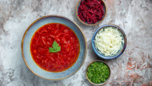 Boršč recept ruske kuhinje