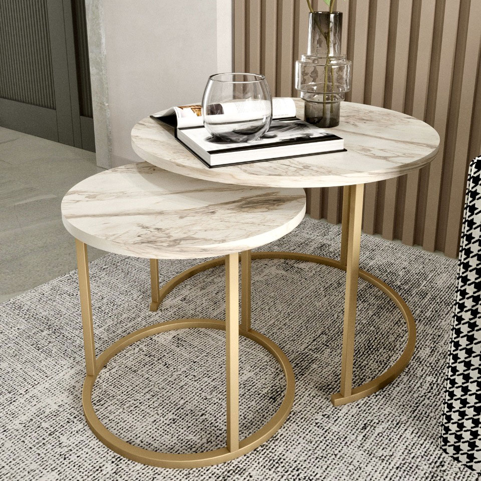 Klub sto Gold R: Set od dva stočića