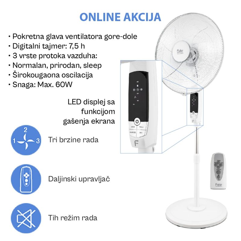 Fakir ventilator - SV-50D9