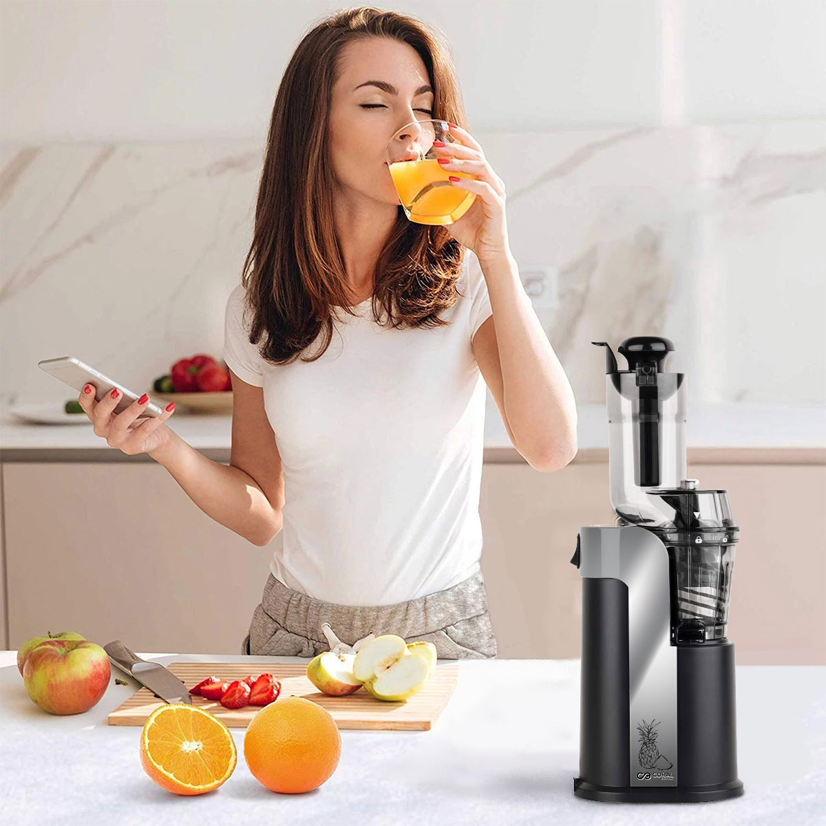 Sokovnik za hladno ceđenje Slow juicer - SJ-250