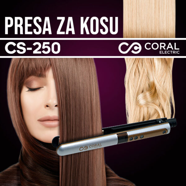 Presa za kosu - CS-250