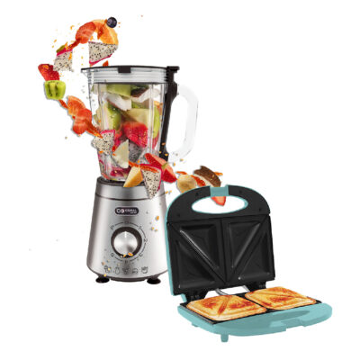 DETOX SET - Aparat za tople sendviče + Blender - ST-800 + BL-600