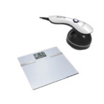 BE FIT SET - Ručni masažer "Alice" + Telesna vaga - MN-1000 + BS-03