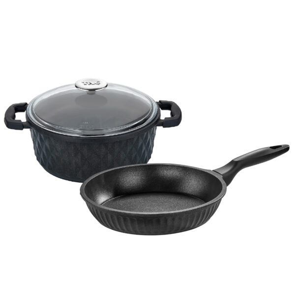 TAC duboka kaserola + Tiganj 24cm - Bella Deep + VALERIYA