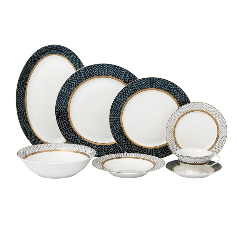 GOLD porcelanski servis za ručavanje - 1466
