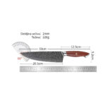 Kuhinjski SENTAKU nož - SAMURAI