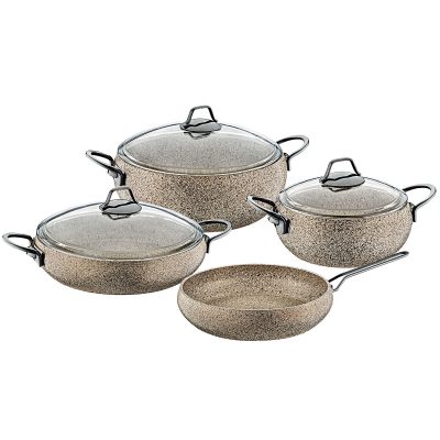 Pasha Storm granitni set posuđa 7/1 - 3051