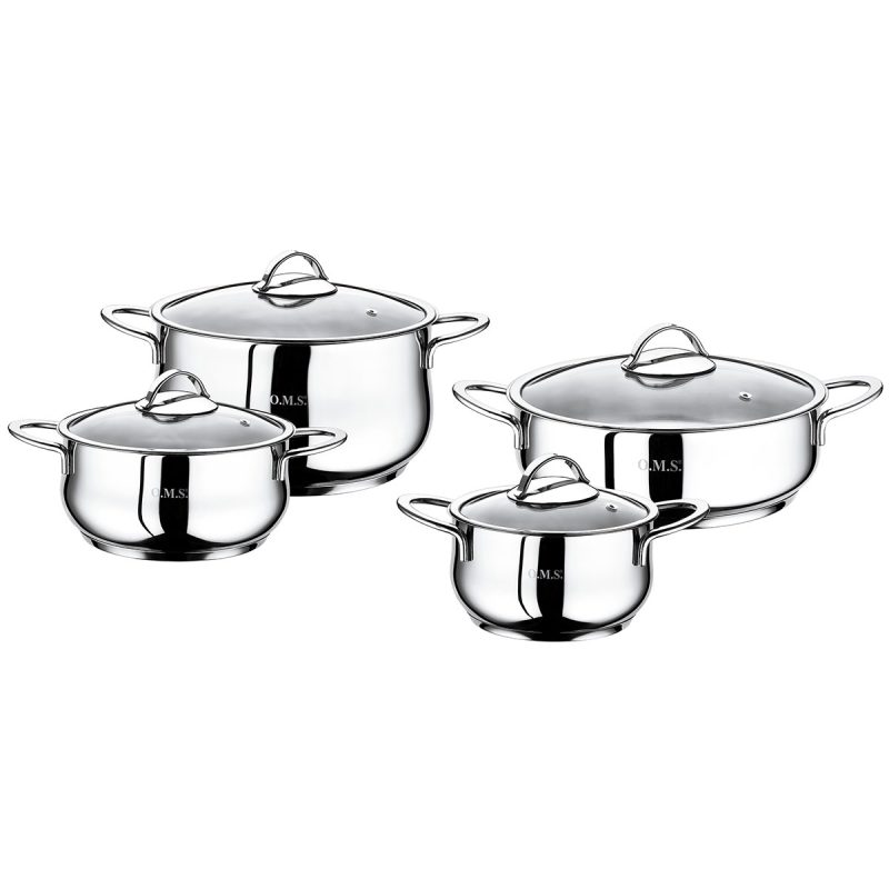 Silver set posuđa od INOX-a 8/1 - 1023