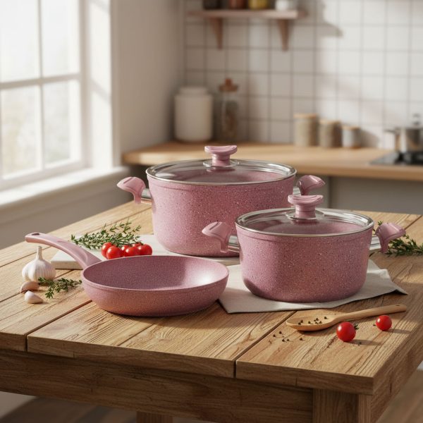 Pasha LAR granitni set posuđa 5/1 – 3106