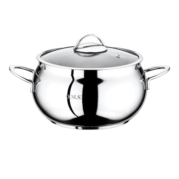 Posuda od INOX-a sa poklopcem 6,2 l - Pasha Inox 6,2 2031