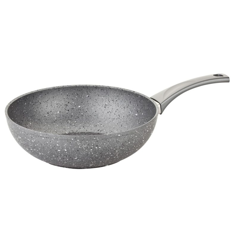 Pasha granitni wok tiganj 28x9cm - 3211