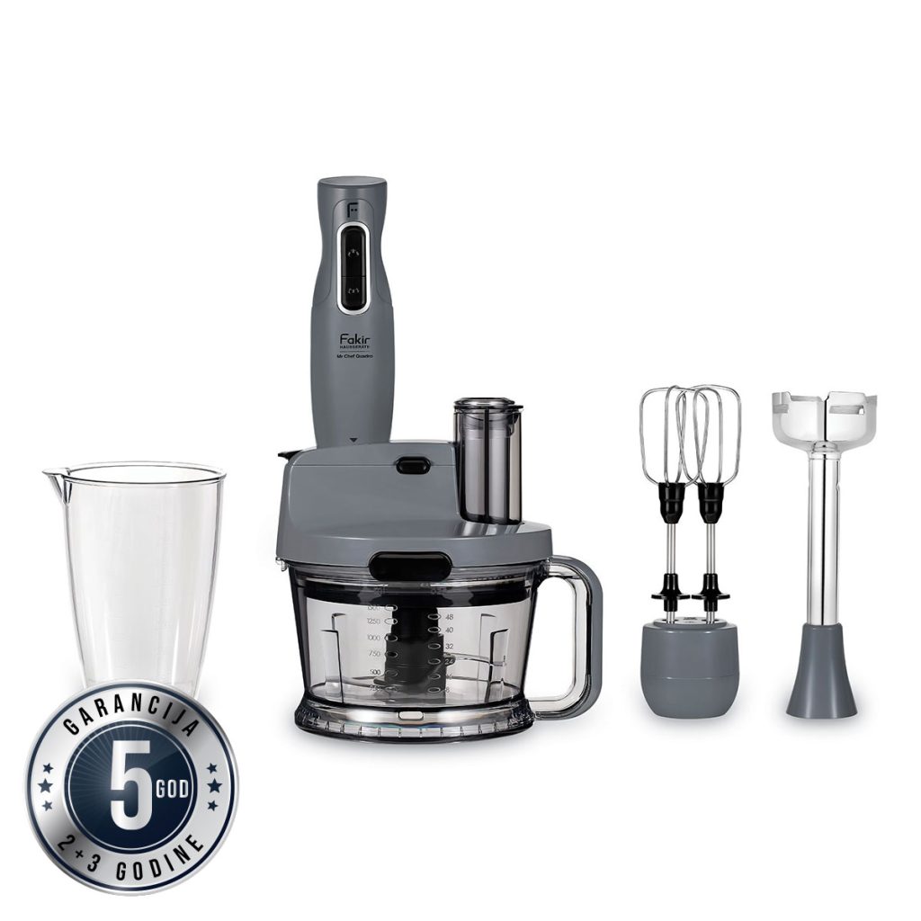Fakir set za blendiranje - MR CHEF QUADRO (sivi)