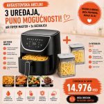 Air Fryer MASTER + 2x Seckalica - AF-2500 + 2x CB-01