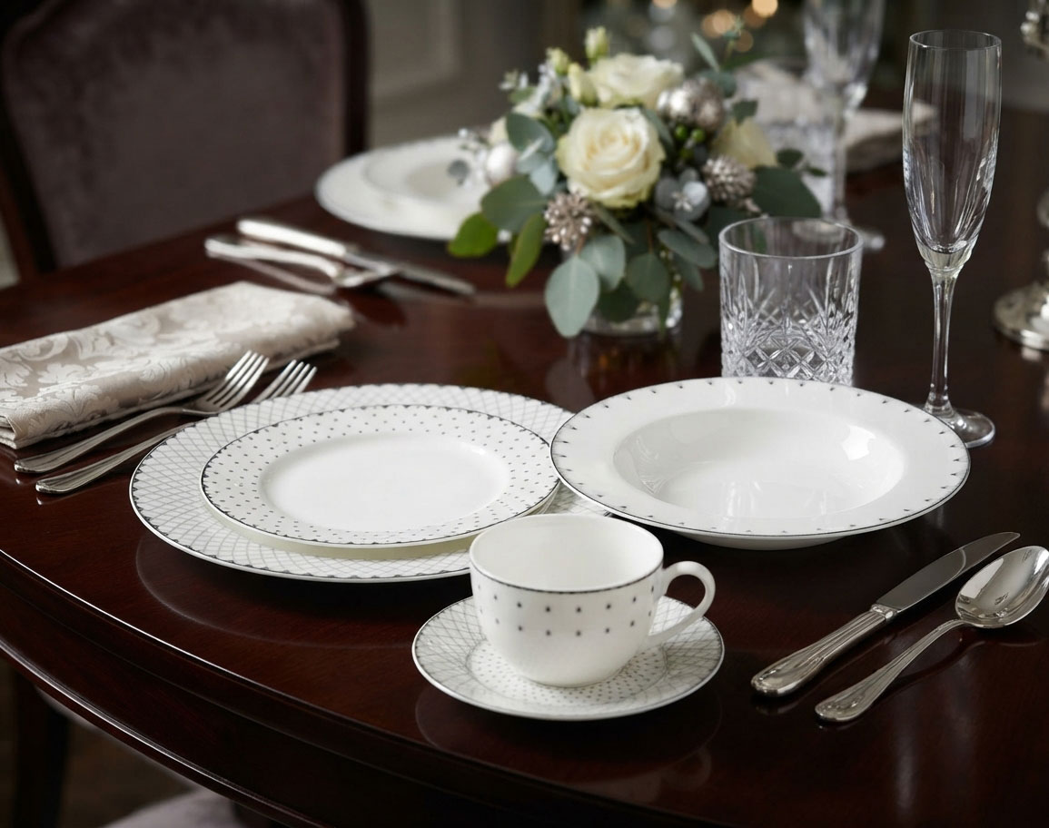 WHITE porcelanski servis za ručavanje 30/1 – 2311