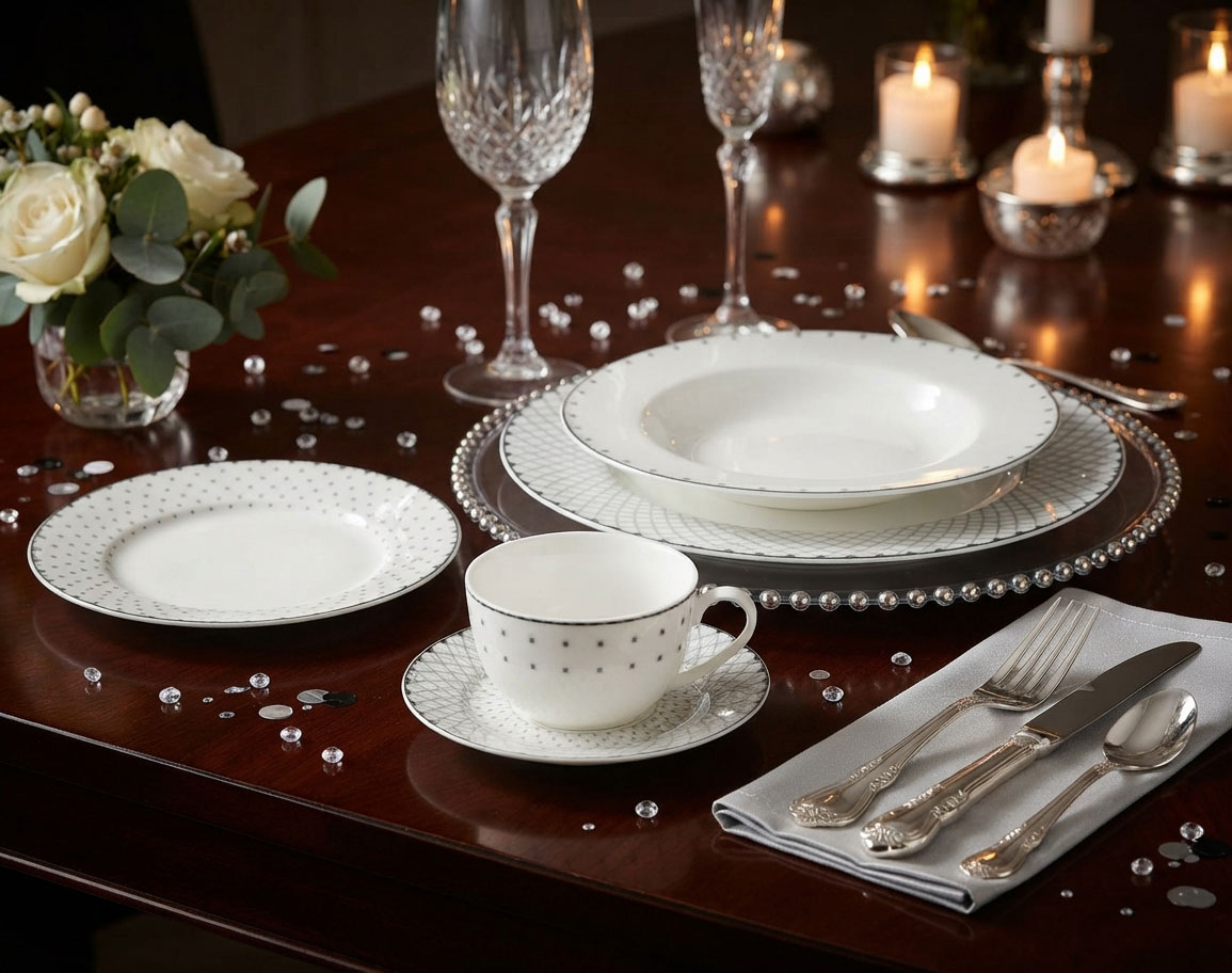 WHITE porcelanski servis za ručavanje 30/1 – 2311