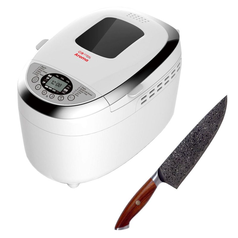 Mini pekara + Kuhinjski SANTOKU nož – BM-2200 + SAMURAI